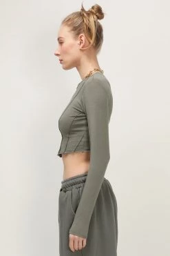 STORETS CLOTHING Zoey Flatlock Seam Top