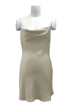 STORETS WHAT'S NEW Arthur Drape Satin Slip Dress