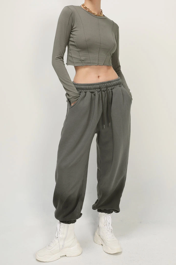 STORETS CLOTHING Zoey Flatlock Seam Top