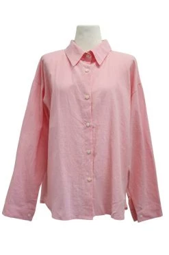 STORETS Esther Open Back Linen Shirt WHAT'S NEW