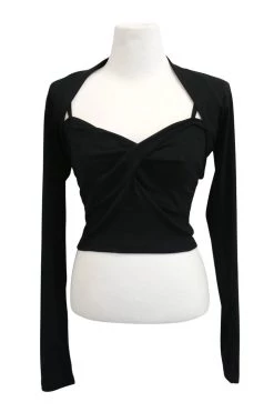 STORETS WHAT'S NEW Zale Twist Top And Bolero Set