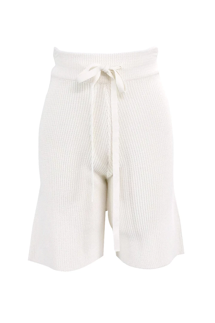 STORETS CLOTHING Sage Knitted Shorts