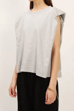 STORETS Elena Padded Shoulder T-shirt