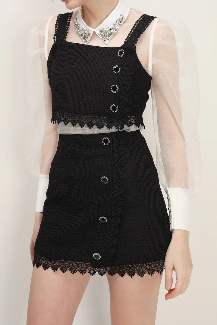 STORETS Ellie Buttoned Sleeveless Top CLOTHING