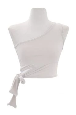 STORETS Paige Asymmetric Crop Top