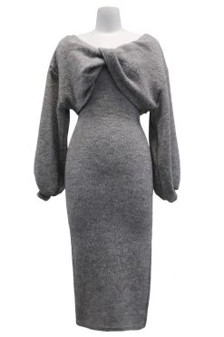 STORETS Faith Twist Top And Cami Dress Set