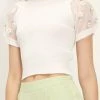 STORETS CLOTHING Isabelle Floral Sleeve Knit Top