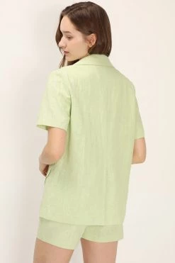 STORETS CLOTHING Ariella Linen Blazer