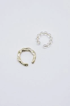 STORETS Golden Ear Cuff 2-Piece Set BEST-SELLERS