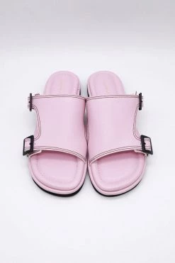 STORETS Sara Buckle Stitch Slippers