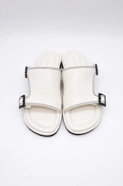 STORETS Sara Buckle Stitch Slippers