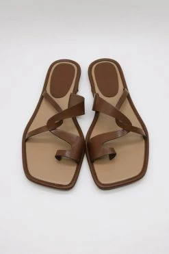 STORETS Lauren Twist Open Slippers WHAT'S NEW