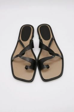 STORETS Lauren Twist Open Slippers WHAT'S NEW