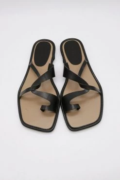 STORETS Lauren Twist Open Slippers WHAT'S NEW