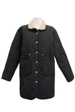 STORETS Blair Quilted Borg Coat