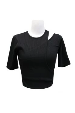 STORETS Lily Wrap Over Ribbed Top