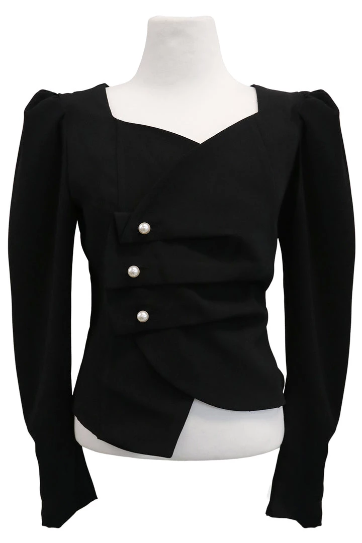 STORETS Charlotte Origami Detail Blouse