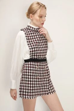 STORETS Ariel Tweed Romper CLOTHING