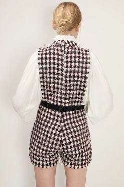 STORETS Ariel Tweed Romper CLOTHING