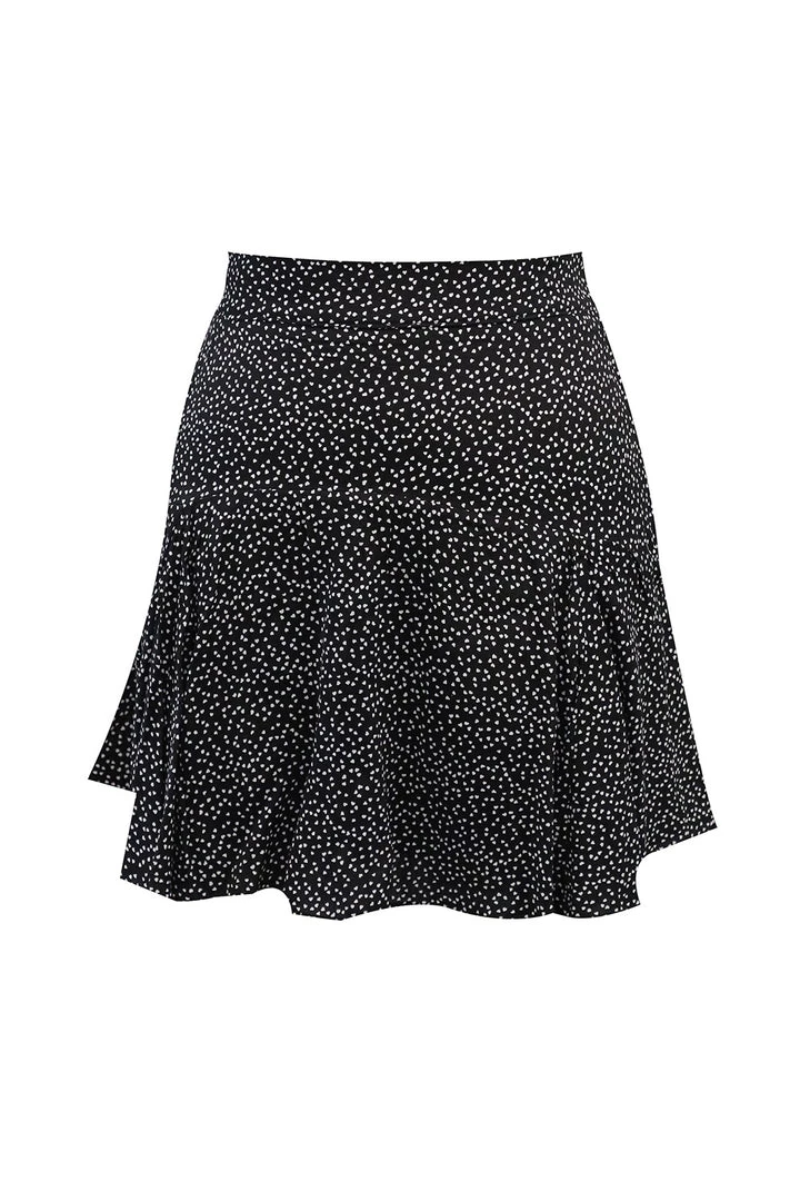 STORETS Emily Sweetheart Ruffled Skort CLOTHING