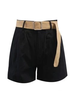 STORETS Leah Belted Shorts CLOTHING