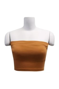 STORETS Paula Cropped Tube Top CLOTHING