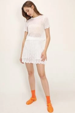 STORETS CLOTHING Harmony Crochet Knit Top