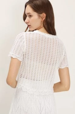 STORETS CLOTHING Harmony Crochet Knit Top