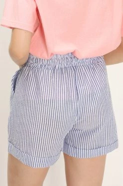 STORETS Teagan Striped Lounge Shorts CLOTHING