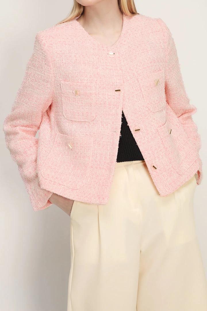 STORETS CLOTHING Mckenna Tweed Pocket Jacket