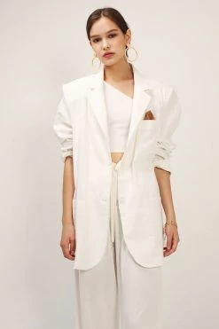 STORETS Influencer Brianna Oversized Handkerchief Blazer