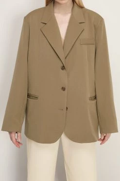 STORETS Amiyah Oversized Long Blazer CLOTHING