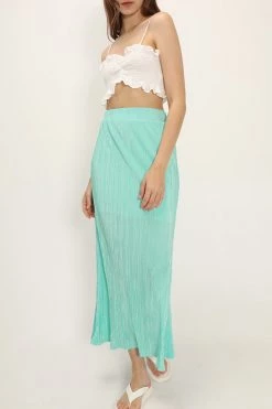 STORETS Sara Pleated Long Skirt