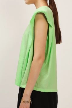 STORETS Elena Padded Shoulder T-shirt BEST-SELLERS