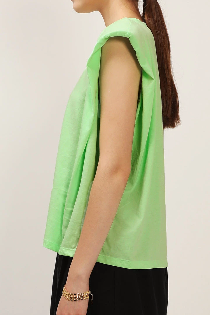 STORETS Elena Padded Shoulder T-shirt BEST-SELLERS