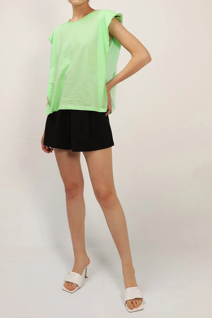 STORETS Elena Padded Shoulder T-shirt BEST-SELLERS