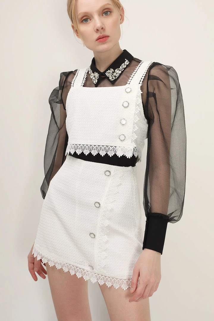 STORETS Ellie Buttoned Sleeveless Top CLOTHING