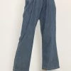 STORETS Millie Wrap Button Wide Jeans CLOTHING