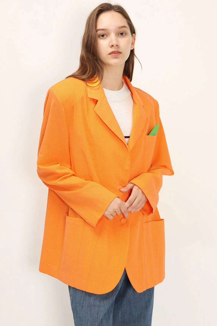 STORETS Influencer OUTERWEARS Brianna Oversized Handkerchief Blazer