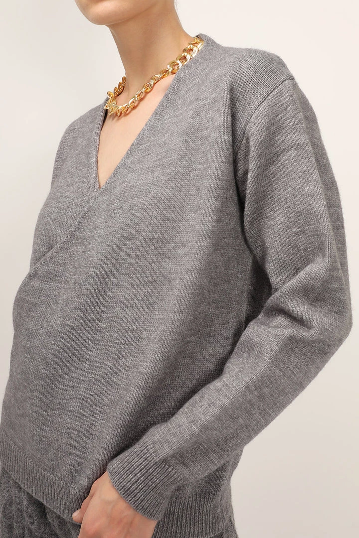 STORETS SALE CLOTHING Eva Wrap Knit Top