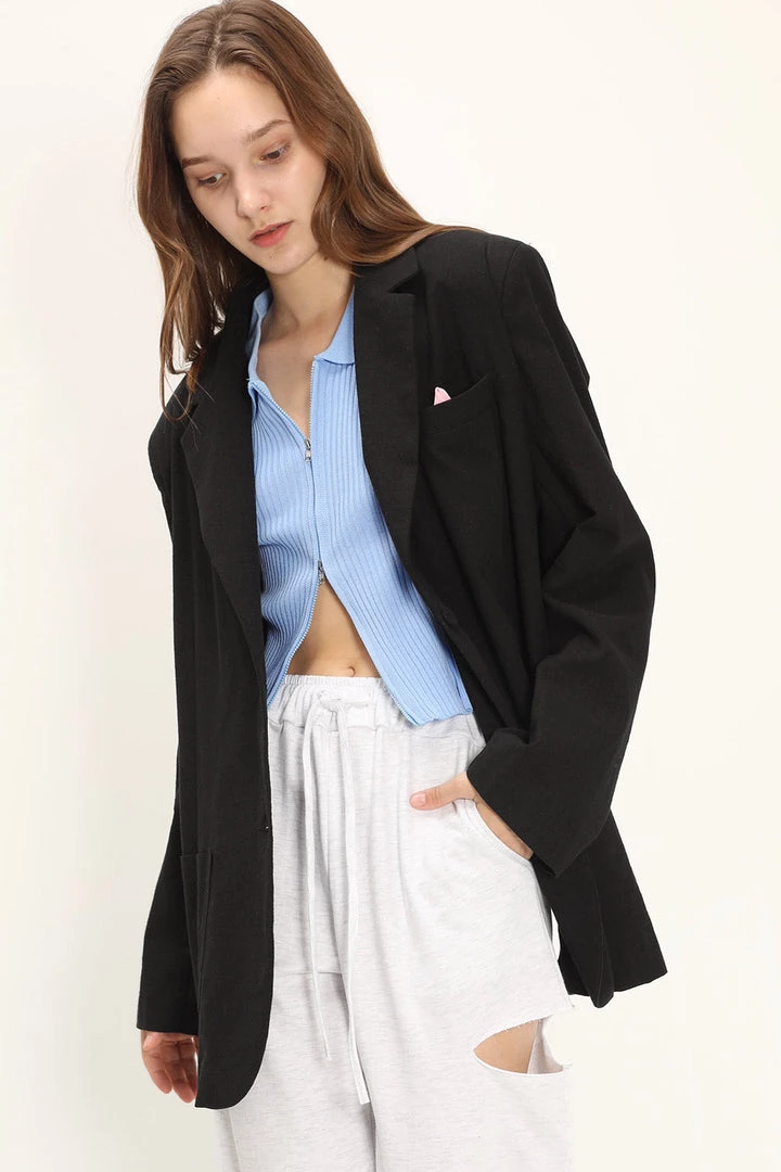 STORETS Influencer OUTERWEARS Brianna Oversized Handkerchief Blazer