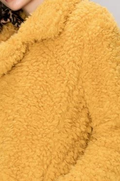 STORETS SALE Sibyll Cozy Collared Coat CLOTHING