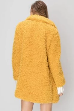 STORETS SALE Sibyll Cozy Collared Coat CLOTHING