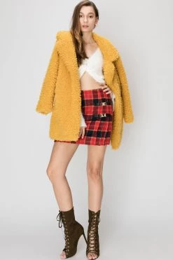 STORETS SALE Sibyll Cozy Collared Coat CLOTHING