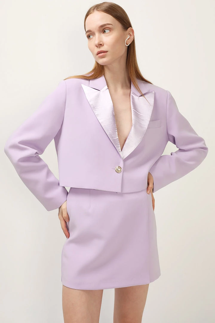 STORETS CLOTHING Gaia Vent Detail Skirt