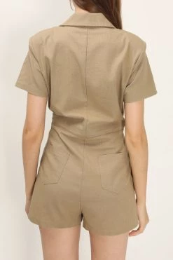 STORETS Aubree Linen Romper