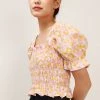 STORETS SALE Annie Floral Smocked Top