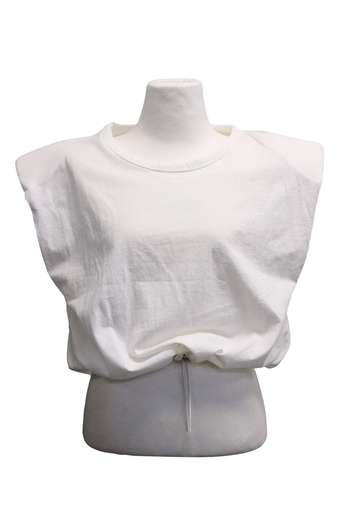 STORETS Daniela Padded Shoulder Muscle Top