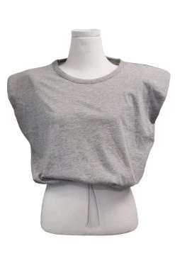 STORETS Daniela Padded Shoulder Muscle Top