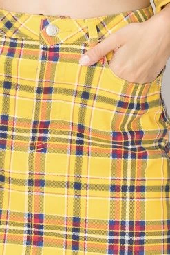 STORETS SALE CLOTHING Nada Multi Plaid Skirt-2 Colors